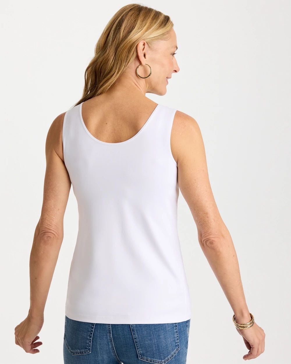 トップス chieko + shiny tank Microfiber Tank | Chico's
